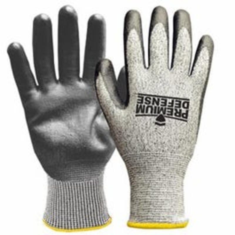 Cut-Resistant Work Gloves, Gray, Men’s M