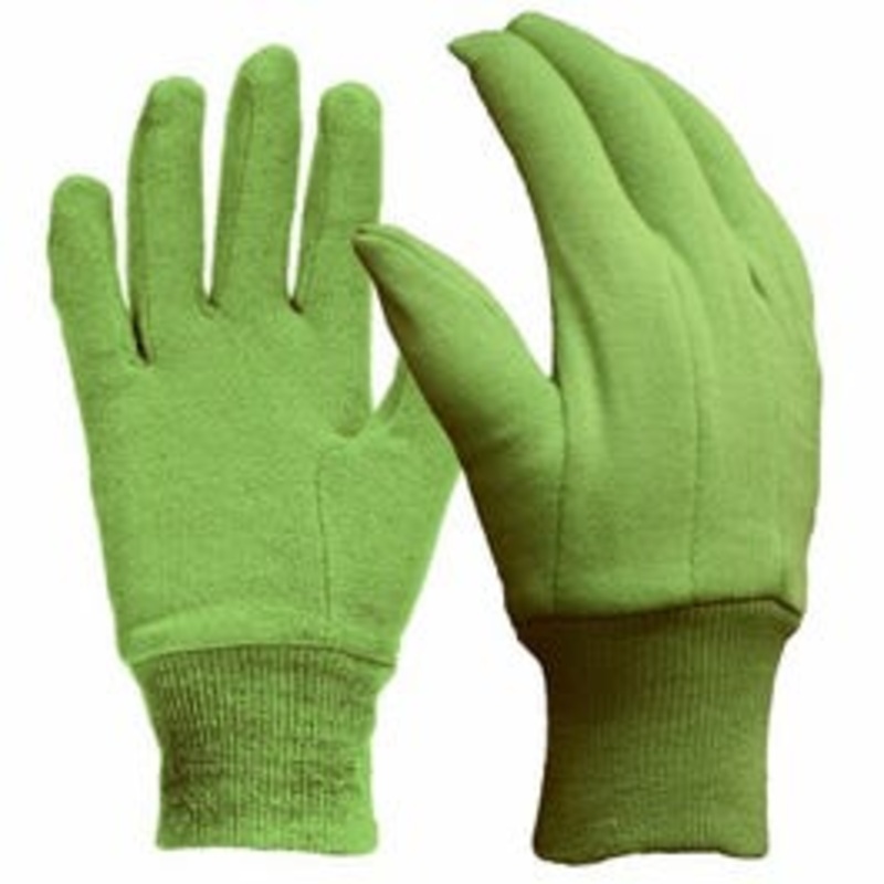 Garden Gloves, Cotton Jersey, Women’s Medium