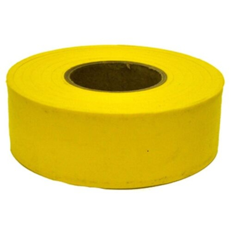 Irwin Flagging Tapes, Yellow 300′ x 3″
