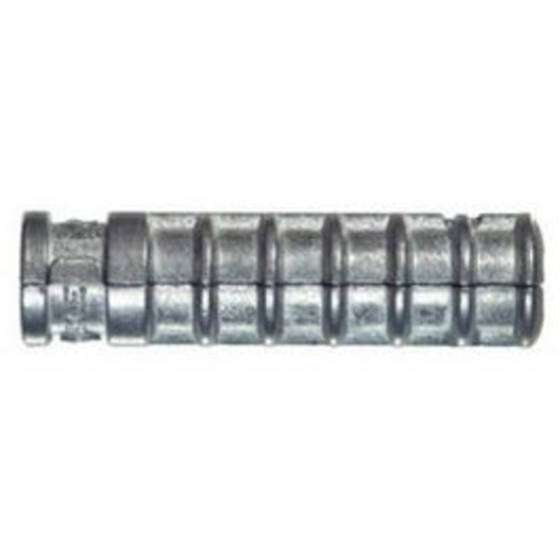 Lag Shield, 1/2-In. Drill Size, 1/4 Long, 100-Pk.
