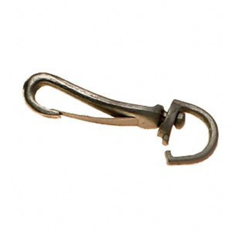 Campbell 3/8″ Swiveling, Open Eye Spring Snap, #5037