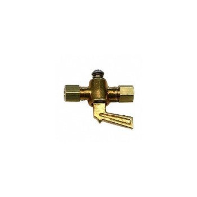 Anderson Metals 59206-04 Shut Off Cock – Brass – .25 inch