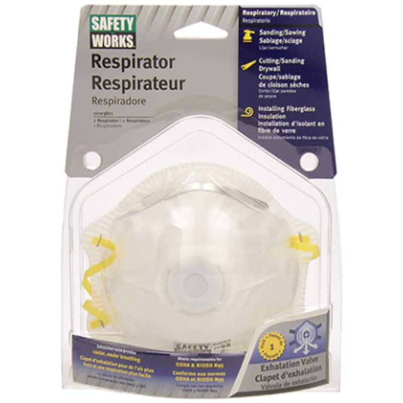 HARMFUL DUST DISPOSABLE RESPIRATOR W/