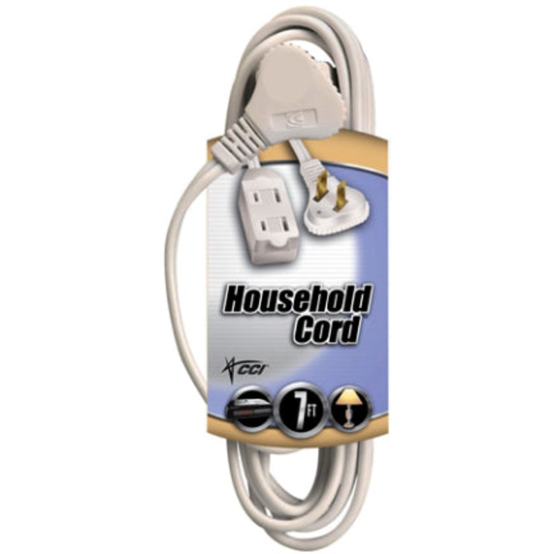 11  16/2 SPT-2 WHT CUBE TAP CORD