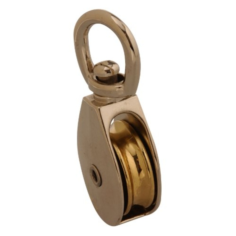 Campbell 1-1/2″ Pulley, Single Sheave, Swivel Eye, #0173
