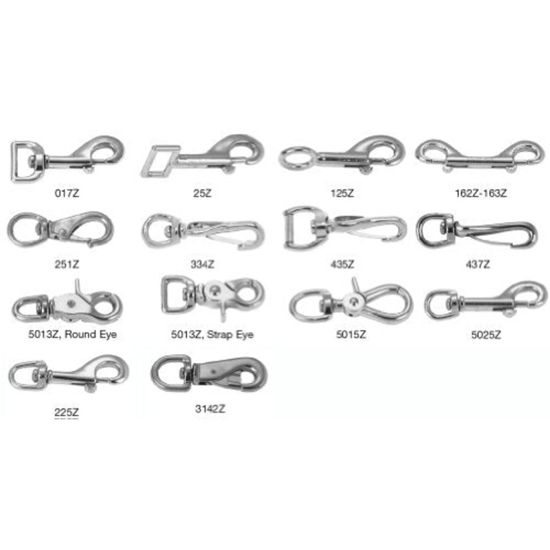 Campbell 5/8″ Swiveling, Strap Eye Spring Snap
