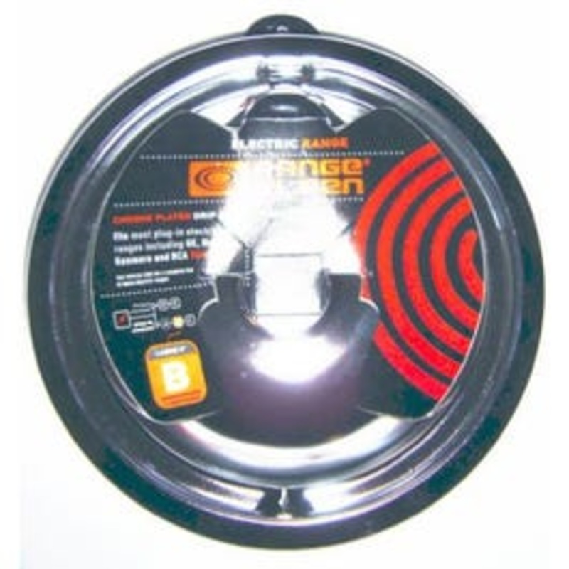 Electric Range Drip Pan, “B” Series Plug-In Element, Porcelain, 8-In.