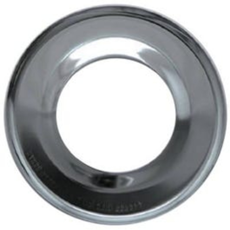Gas Range Drip Pan, “H” Series Round, Chrome, 6-7/8-In.