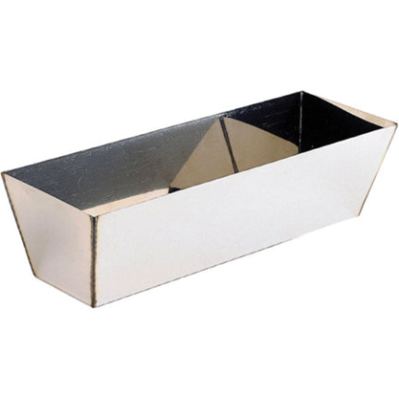 12  STAINLESS STEEL MUD PAN