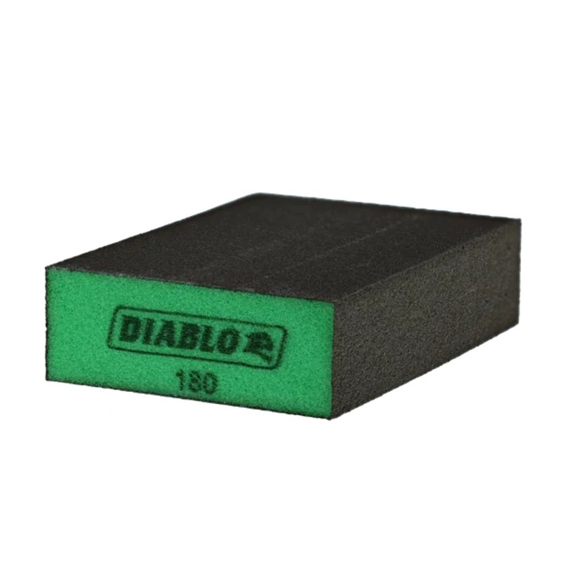 Diablo 180-Grit Flat Edge Sanding Sponge