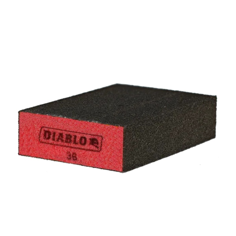Diablo 36-Grit Large Flat Edge Sanding Sponge