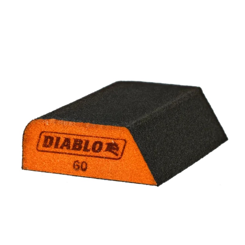 Diablo 60-Grit Dual-Edge Sanding Sponge