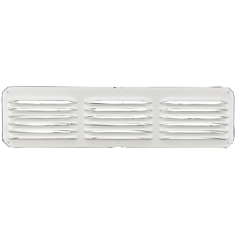 Lomanco C416w Aluminum Cornice Vents, 4″ X 16″, White