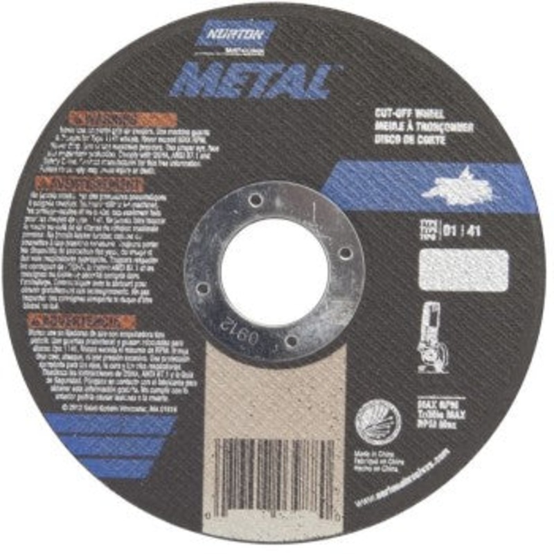 Norton 07660701617 01617 4.5x.4×7/8 Cut Off Blade