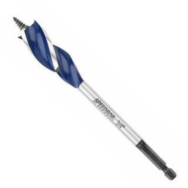Irwin Speedbor MAX Speed Bits 6″ Standard Length Bits 9/16″ X 6″