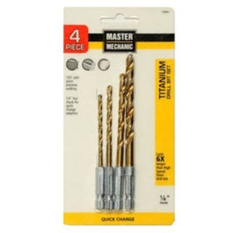Quick Change Titanium Bit Set