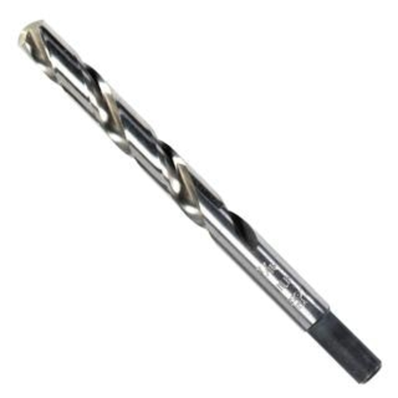 Irwin General Purpose High Speed Steel Fractional 3/8″ Reduced Shank Jobber Length Drill 7/16 in Dia x 5-1/2 in  Bits