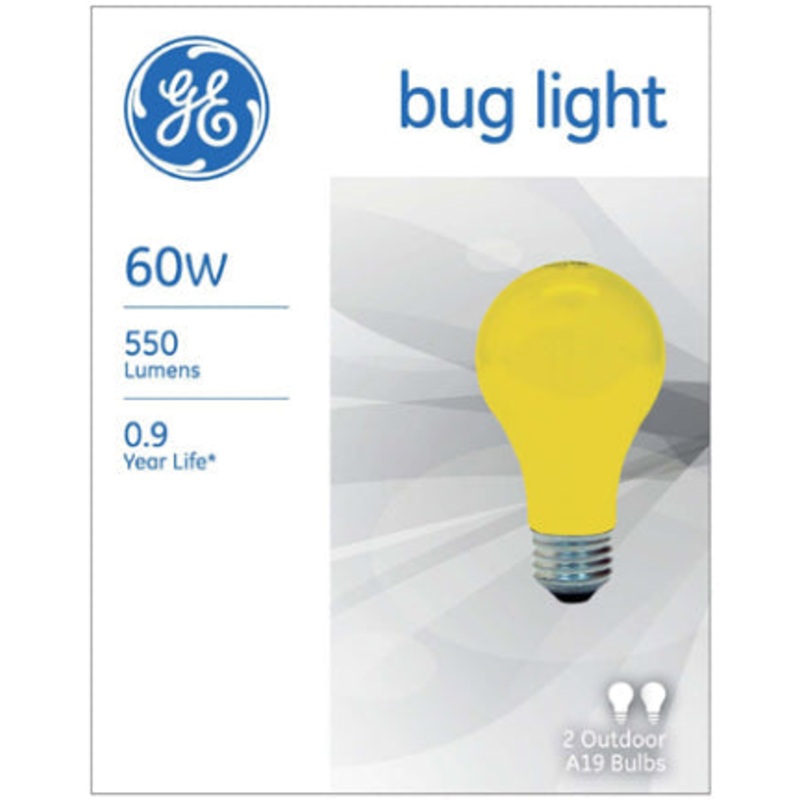 60W A19 Incandescent Bug Light