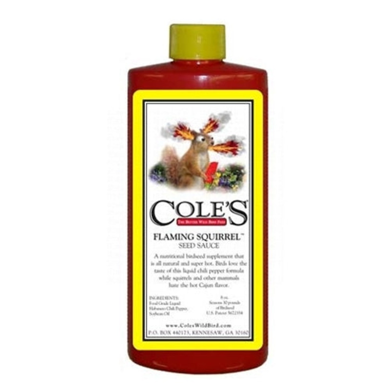 Cole’s Flaming Squirrel Seed Sauce