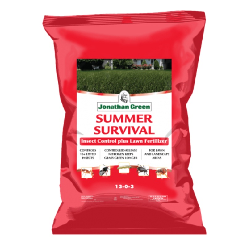 Summer Survival Insect Control with Lawn Fertilizer