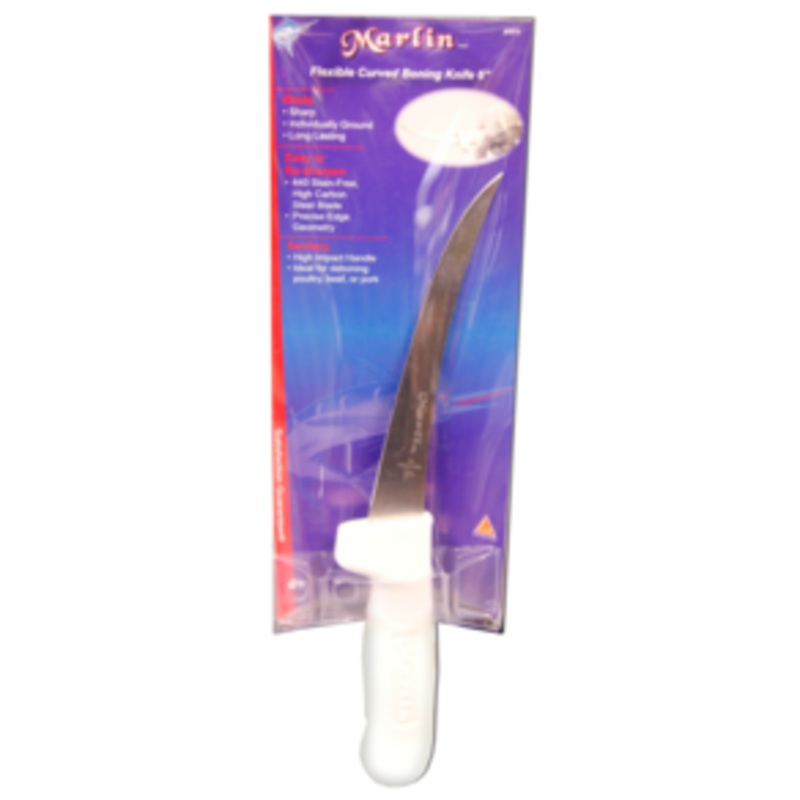 Marlin Pro Flexible Curved Boning Knife – 6″