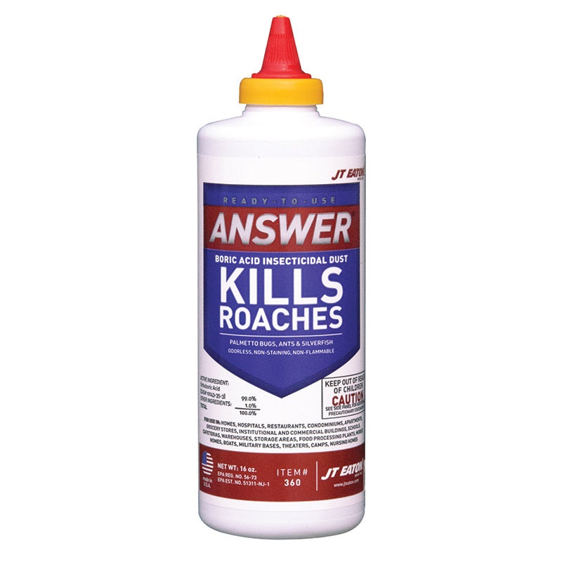 JT Eaton Answer Boric Acid Insecticidal Dust (16 OZ)