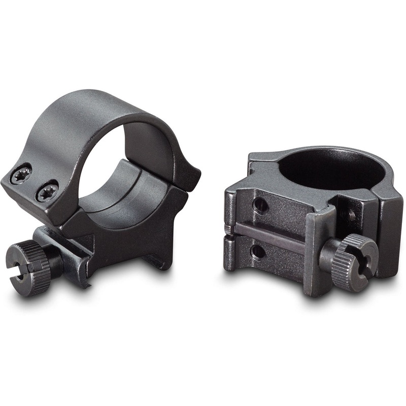 Redfield Mounts 47332 Rings 4 Hole Weaver 1″ High Black Matte