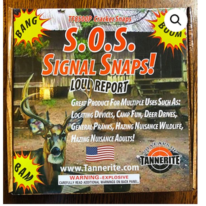 Tannerite SOS Signal Snaps  20 Per Box/24 Boxes Case Total 480