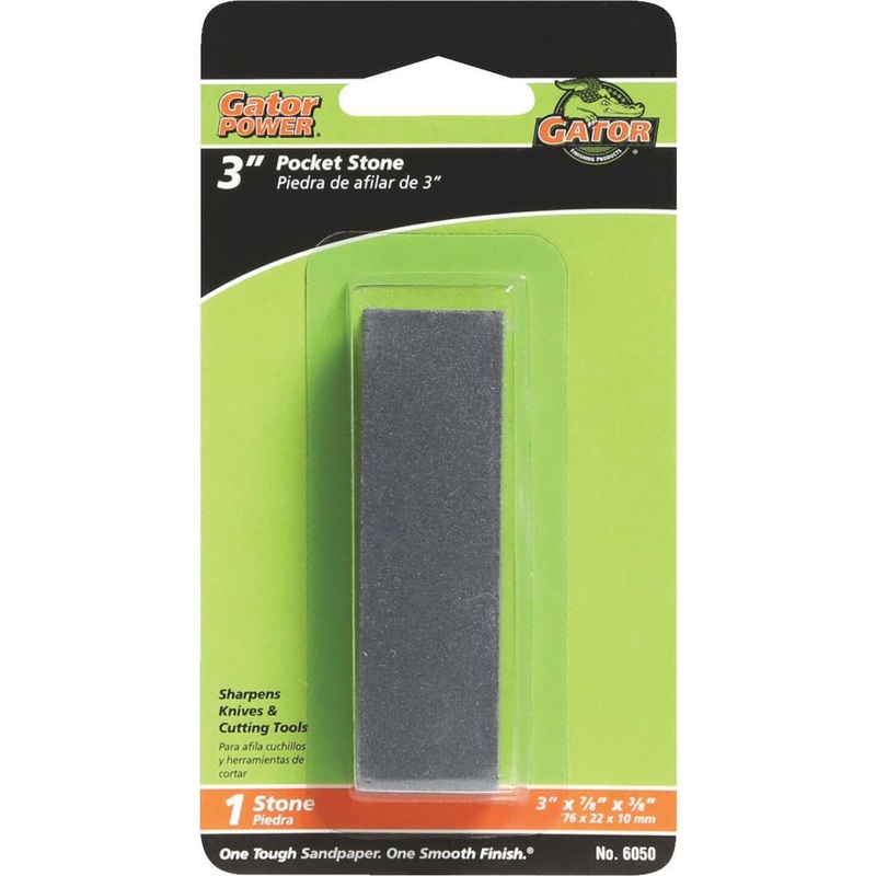 Gator Craftsman’s 7/8 In. x 3 In. Pocket Stone