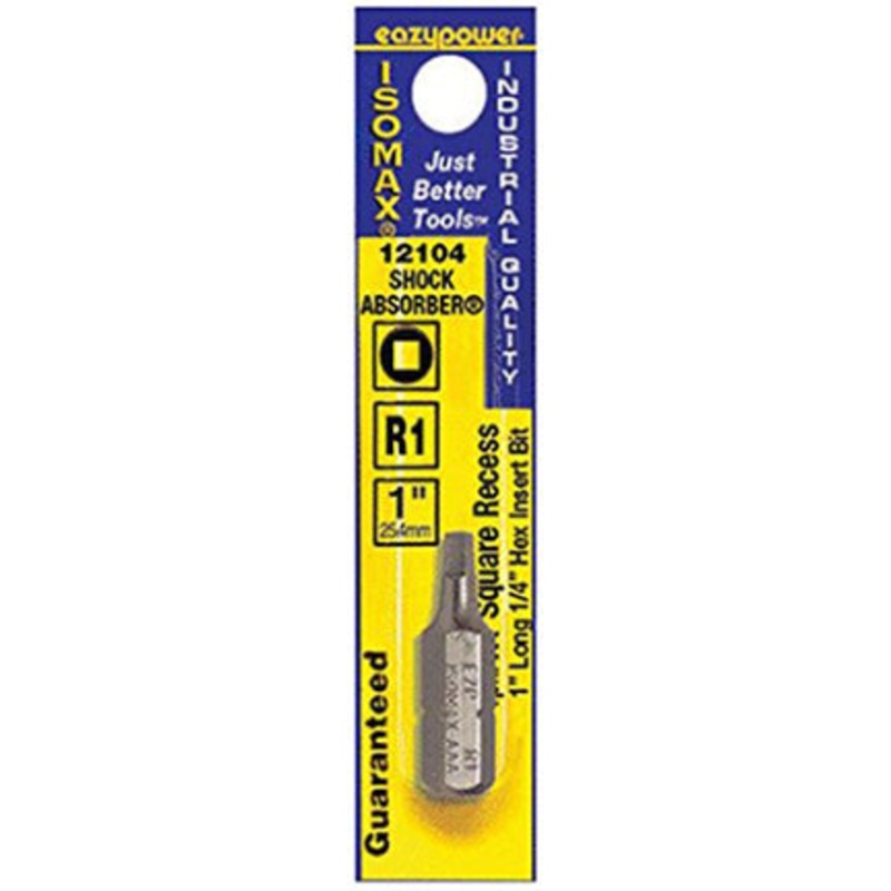 SCREWDRIVER BIT#1SQ1  SKINNY PACK
