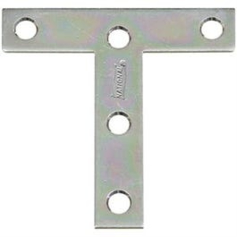 2-Pk., 4 x 4-In. Zinc “T” Plate