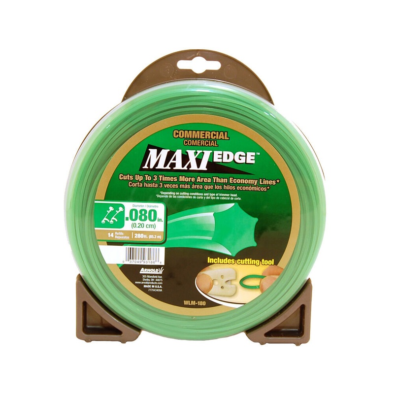 Arnold Corp .080″ Maxi Edge Commercial Trimmer Line 280 Feet