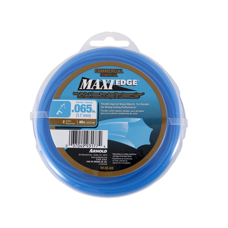 Arnold Corp .065″ Maxi Edge Commercial Trimmer Line 40 feet