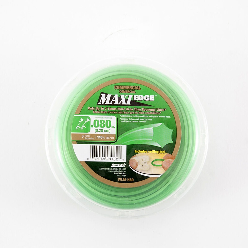 Arnold Corp .080″ Maxi Edge Commercial Trimmer Line 140 Feet