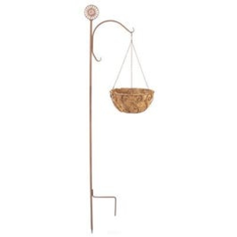 Shepherds Hook, Aztec-Style, 74-In.