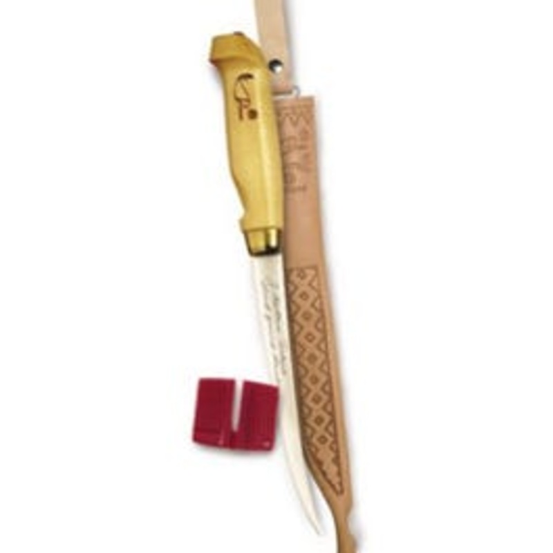 Fish ‘N Fillet Knife, Stainless Steel/Birch, 6-In.