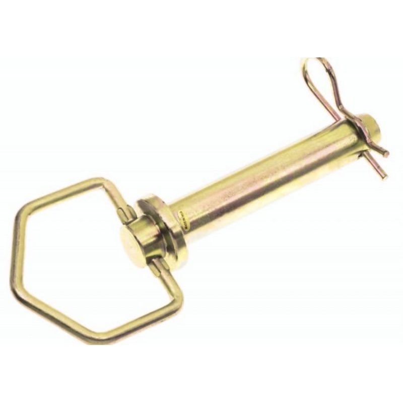 Speeco Special Products Swivel Handle Hitch Pin & Clip – Yellow Zinc, 1/2″ x 6-1/4″