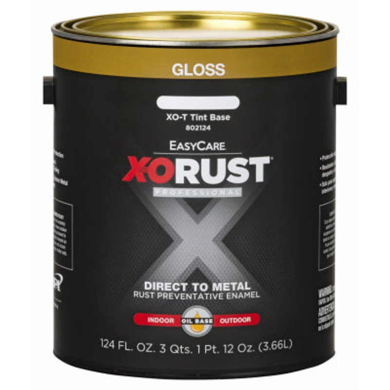 True Value EasyCare X-O Rust Premium Interior/Exterior Anti-Rust Enamel Gloss Tint Base Oil-Base