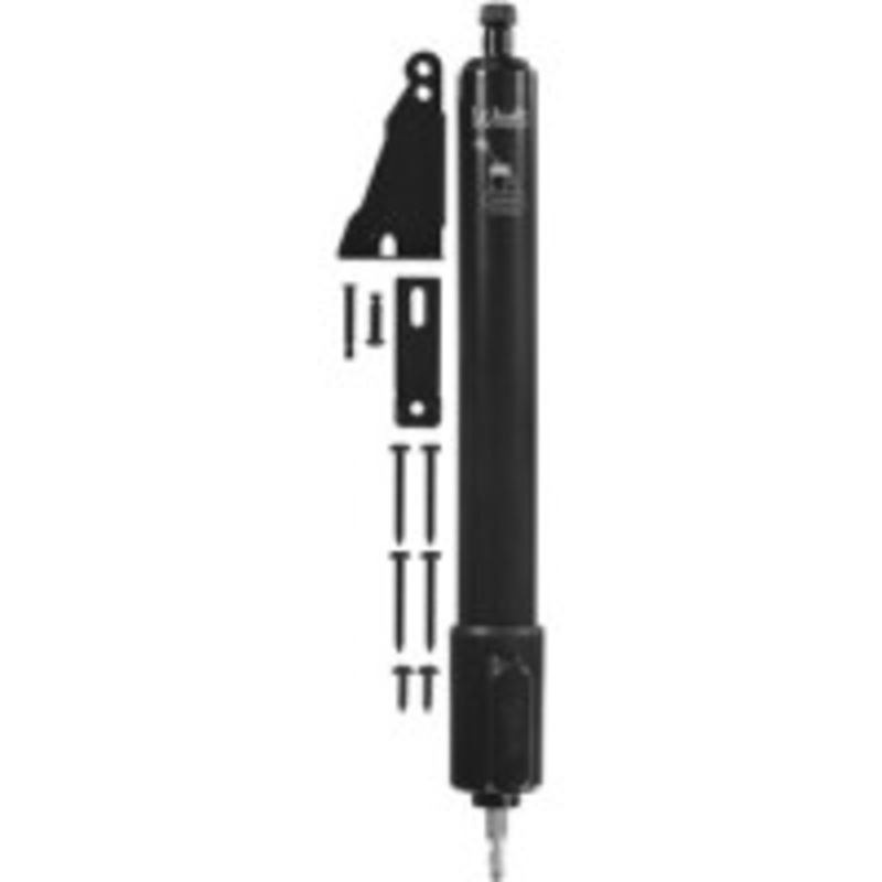 Hampton – Wright Products Standard-Duty Pneumatic Screen and Storm Door Closer with EZ-HOLD , Black