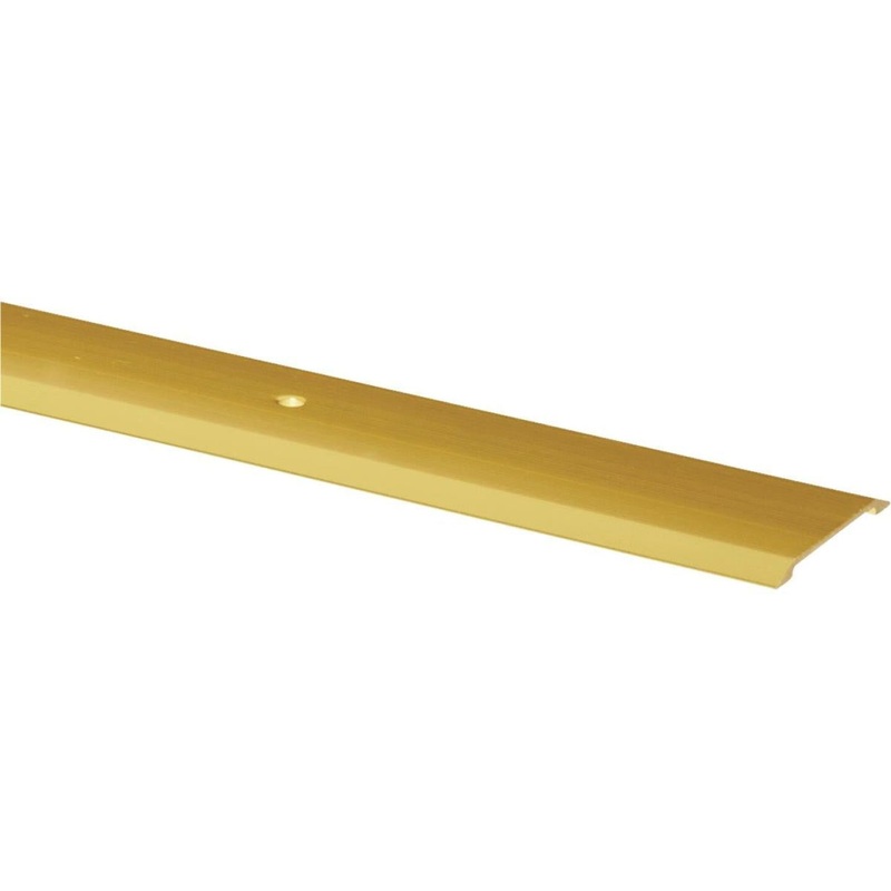M-D AFF134 36″ L x 1-3/4″ W x 1/8″ H Brite gold Threshold