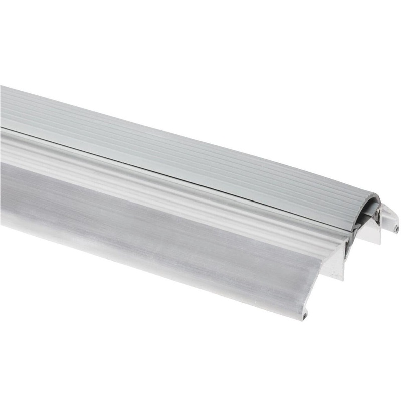 M-D High 36″ L x 3-3/4″ W x 1-1/8″ H Aluminum Threshold