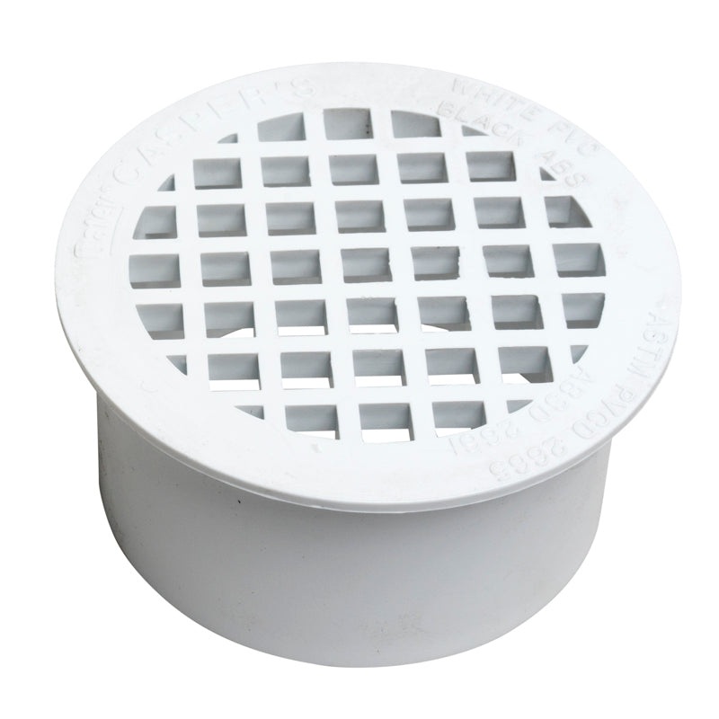 Oatey 3 in. PVC Snap-In Drain
