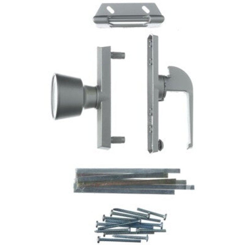 Hampton Products Universal Knob Latch, Aluminum