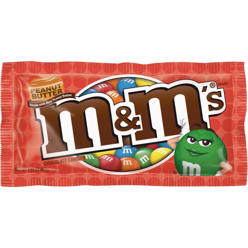 M&M’s Peanut Butter 1.63 Oz. Candy