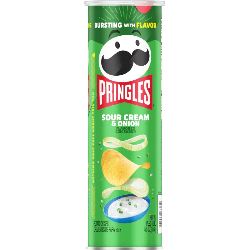 Pringles Sour Cream & Onion Crisps