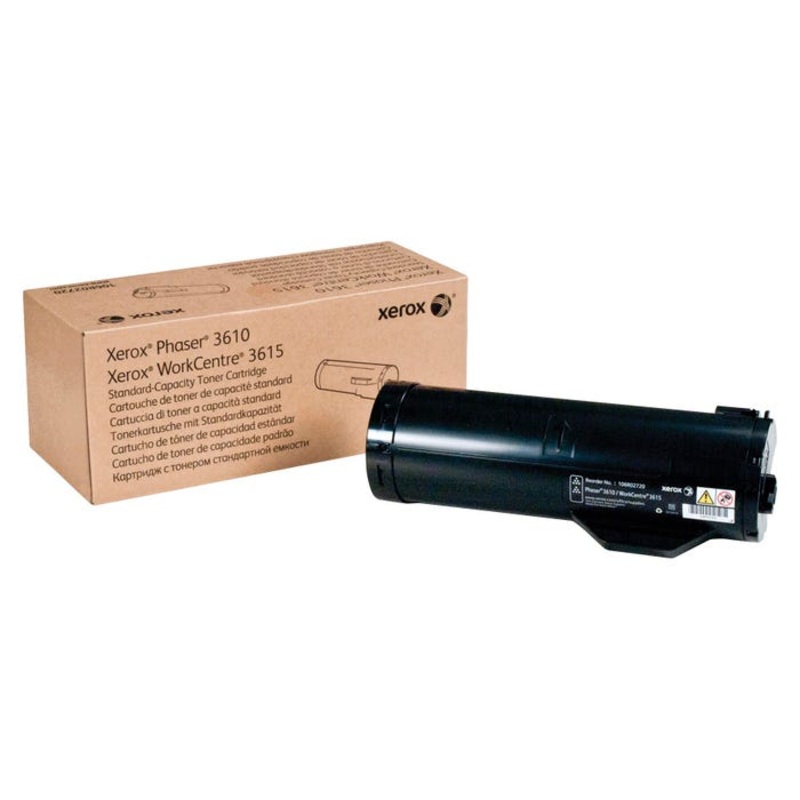 Xerox Ink Toner Cartridge, 106R02720, Black