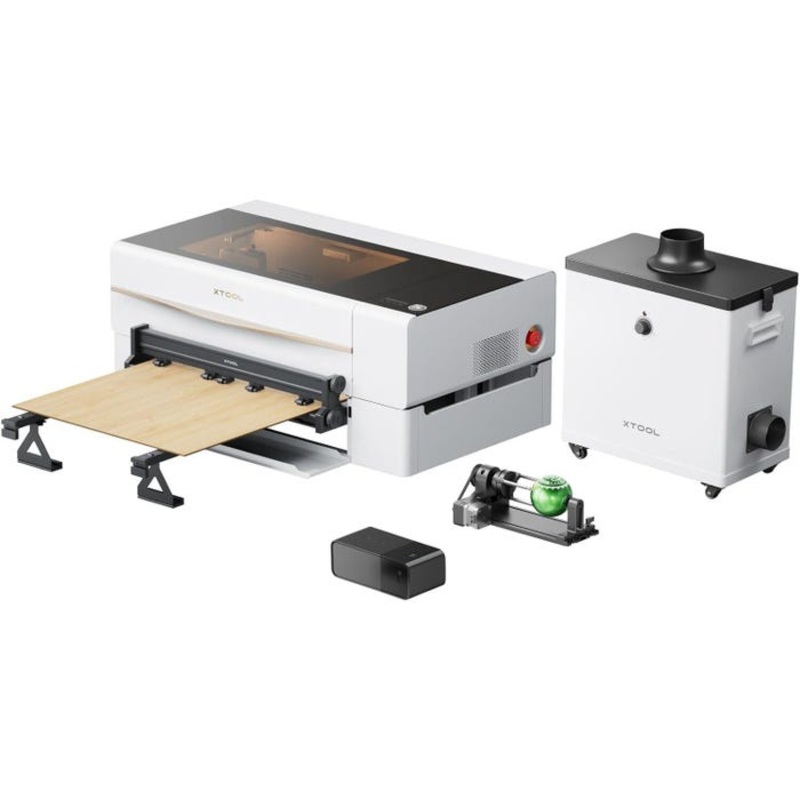 xTool P2 Desktop CO2 Laser Cutter All-In-One Bundle