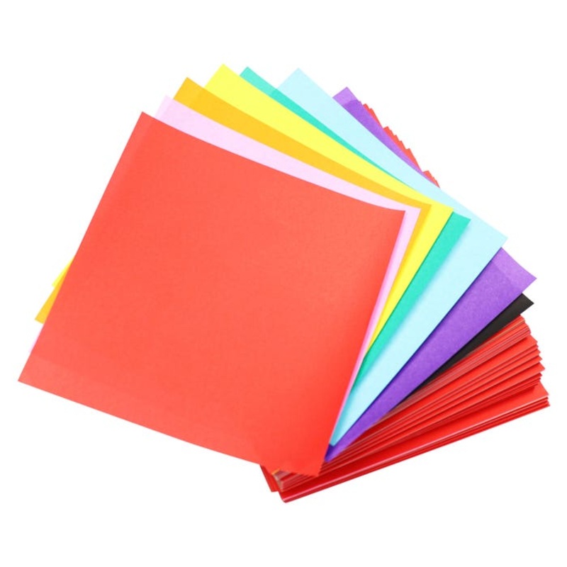 Yasumoto Origami Value Pack, 6 x 6 Inches, Assorted Colors, 500 Sheets