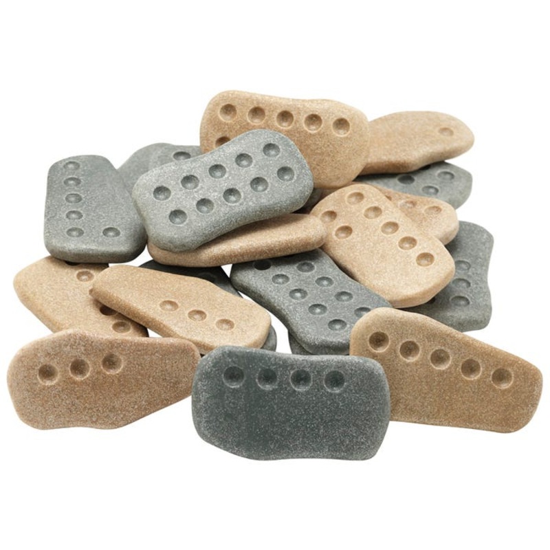 Yellow Door Tactile Counting Stones, Set of 20