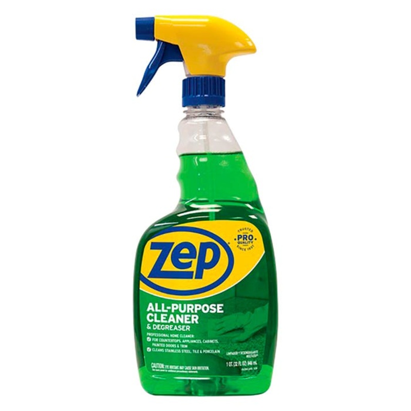 Zep All-Purpose Cleaner/Degreaser, 32 Fluid Ounces, Green, Carton of 12